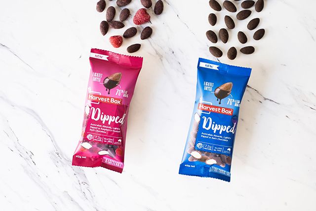 Harvest Box snacks Dipped
